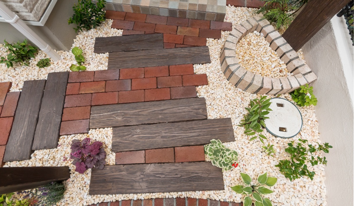 エクステリアのアプローチを作る簡単2ステップ | 癒樹工房 (ゆうき